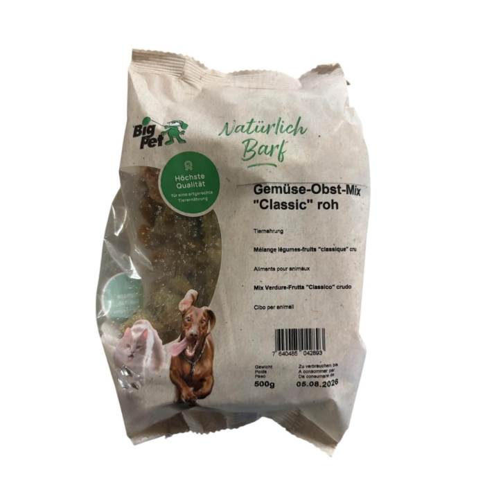 Gemüse-Obst-Mix "Classic" roh in Stücken, lose | 500g