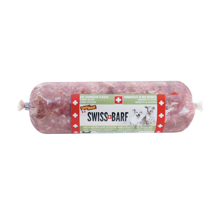 "SWISS BARF" POULET BARF-Menü Wurst - 500g | Für Hunde