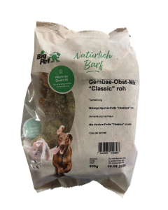 Gemüse-Obst-Mix "Classic" roh in Stücken, lose | 500g