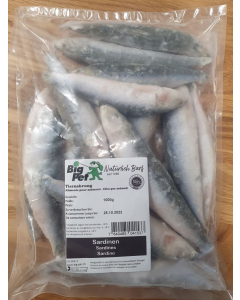 Sardinen ganz - 1kg